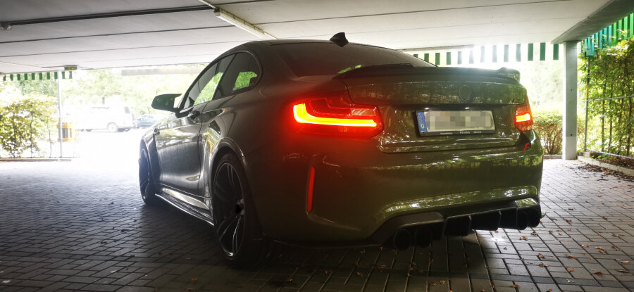 Cstar Carbon Gfk Heckdiffusor V passend für BMW M2 F87 auch Competition / CS
