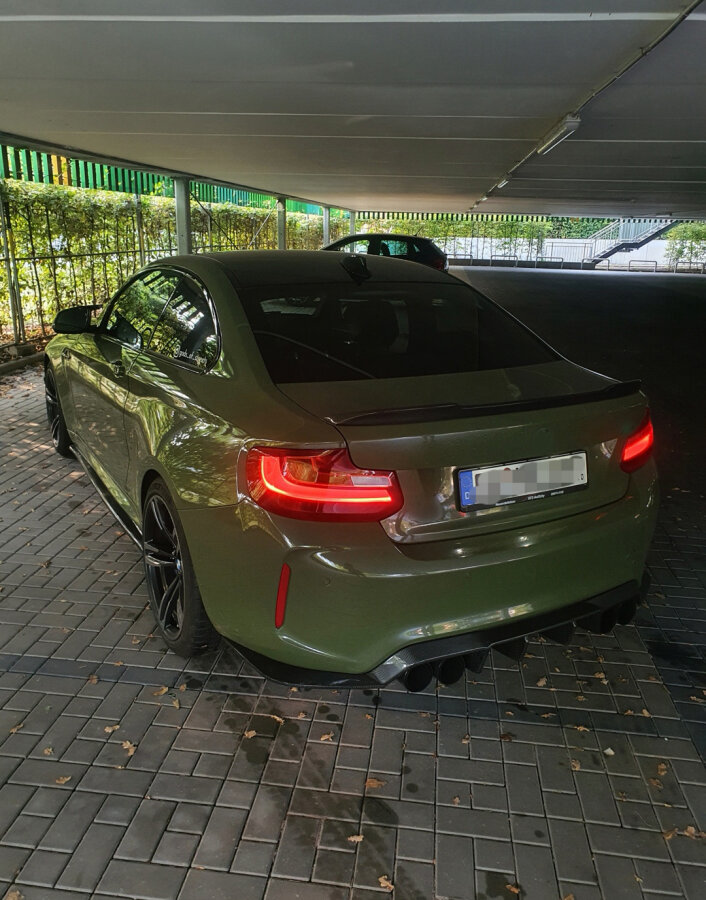 Cstar Carbon Gfk Heckdiffusor V passend für BMW M2 F87 auch Competition / CS