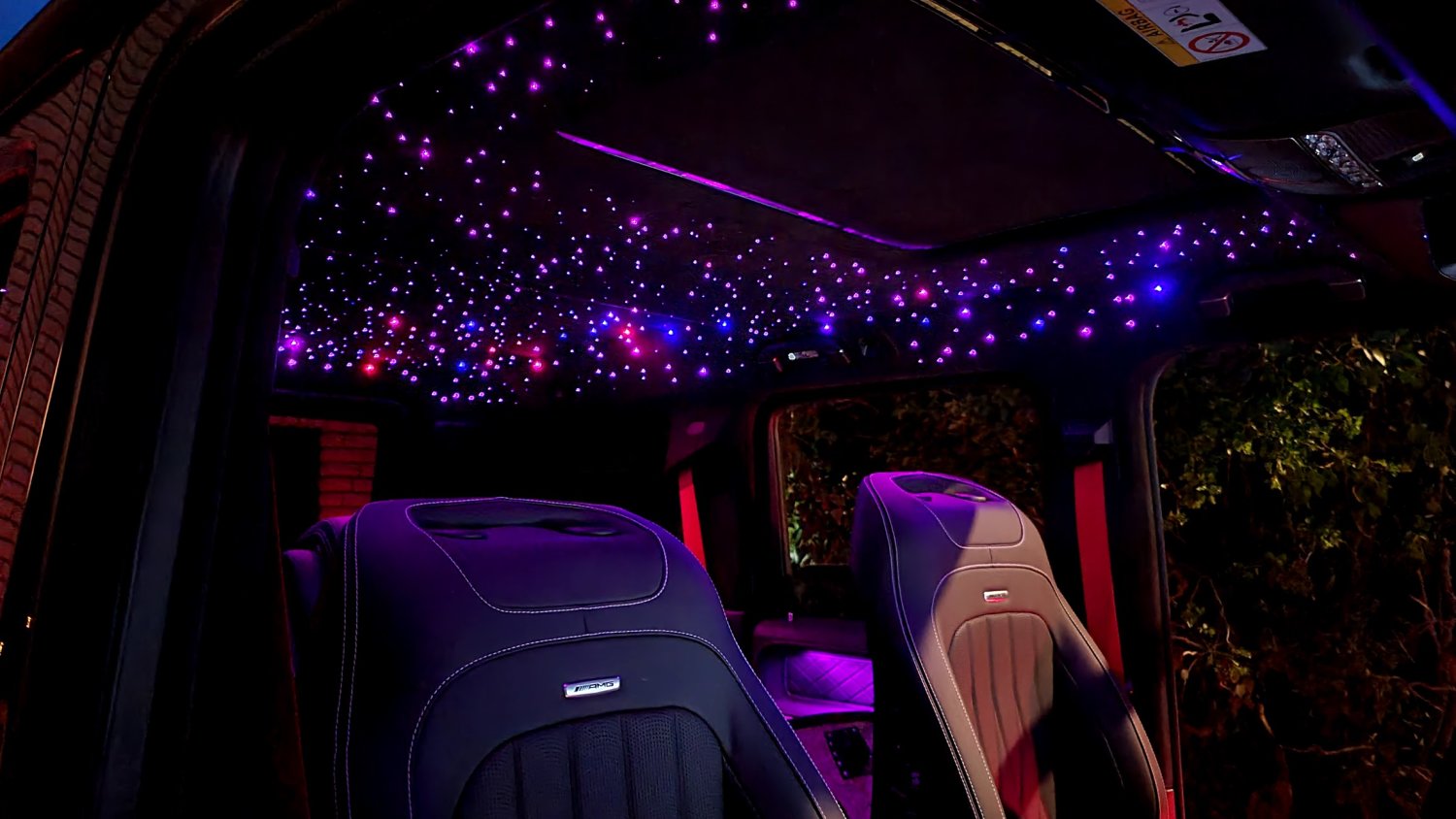 LED Sternenhimmel am Beispiel Mercedes Benz G Klasse W463A, 1.499,00 €