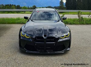 Cstar Voll Carbon Frontlippe 3tlg. Performance passend für BMW G80 G81 M3 G82 G83 M4