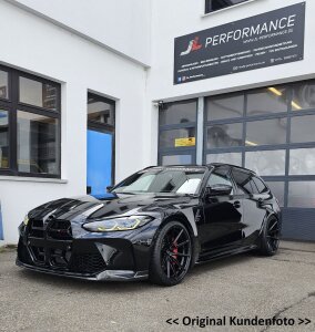Cstar Voll Carbon Frontlippe 3tlg. Performance passend für BMW G80 G81 M3 G82 G83 M4