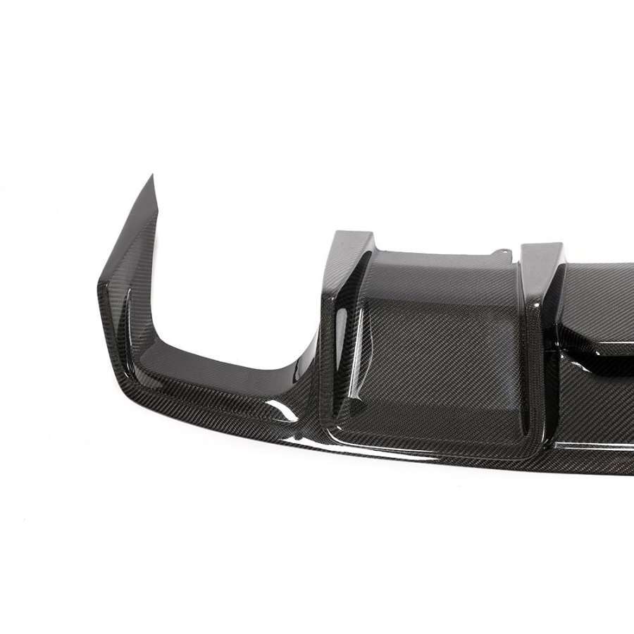 Cstar Carbon Gfk Heckdiffusor Diffusor 4 Rohr passend für Audi S4 B8.5 A4 Sline Sport Limousine 4 Türer 13-16