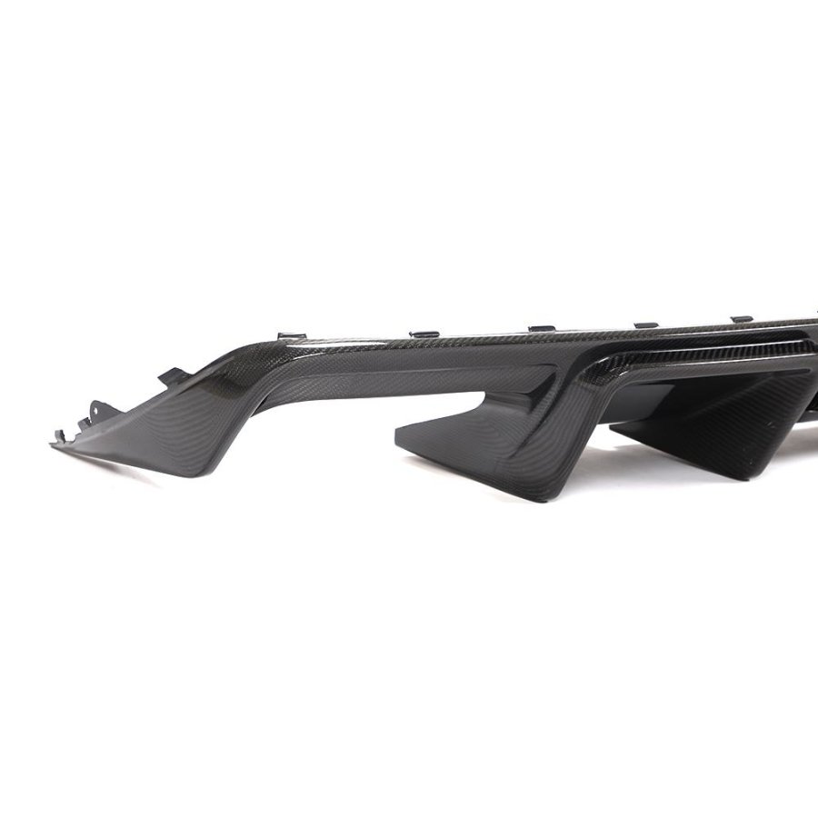 Cstar Carbon Gfk Heckdiffusor Diffusor 4 Rohr passend für Audi S4 B8.5 A4 Sline Sport Limousine 4 Türer 13-16