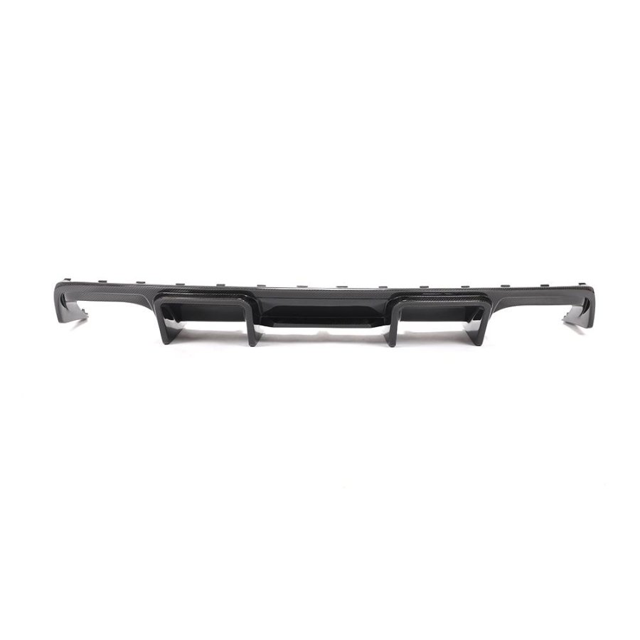 Cstar Carbon Gfk Heckdiffusor Diffusor 4 Rohr passend für Audi S4 B8.5 A4 Sline Sport Limousine 4 Türer 13-16