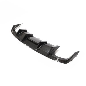 Cstar Carbon Gfk Heckdiffusor Diffusor 4 Rohr passend für Audi S4 B8.5 A4 Sline Sport Limousine 4 Türer 13-16