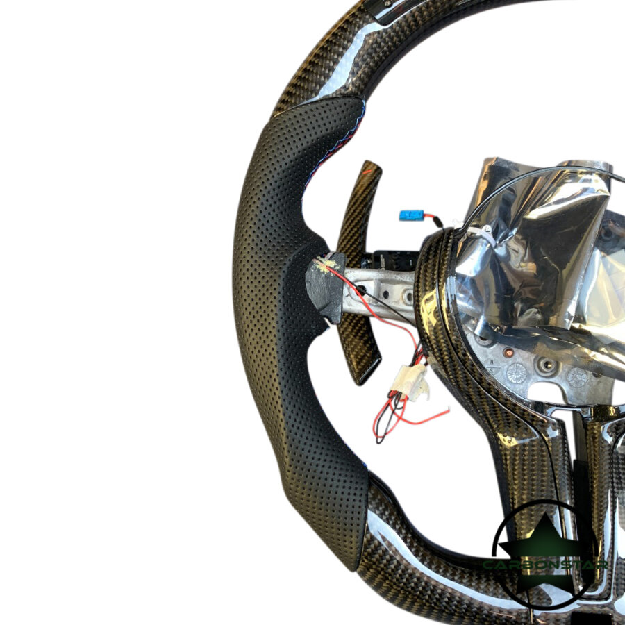 Cstar Carbon Lenkrad Racing Daten Display +Spange in...