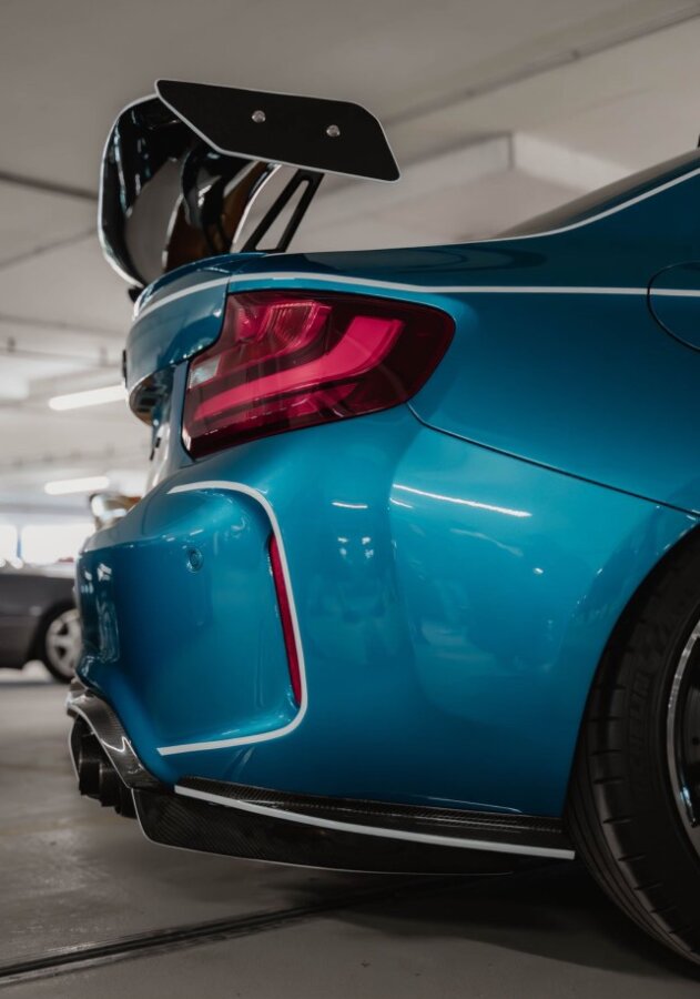 Cstar Carbon Gfk Heckdiffusor PSM 4tlg.passend für BMW M2 F87 auch Competition / CS