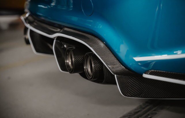 Cstar Carbon Gfk Heckdiffusor PSM 4tlg.passend für BMW M2 F87 auch Competition / CS