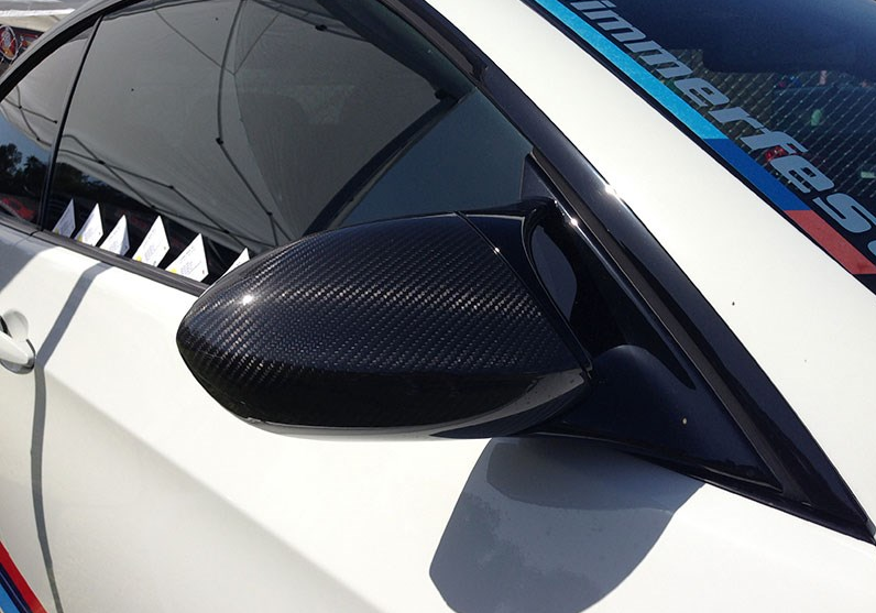 Cstar Spiegelkappen Carbon 1x1 ABS NO COVER passend...