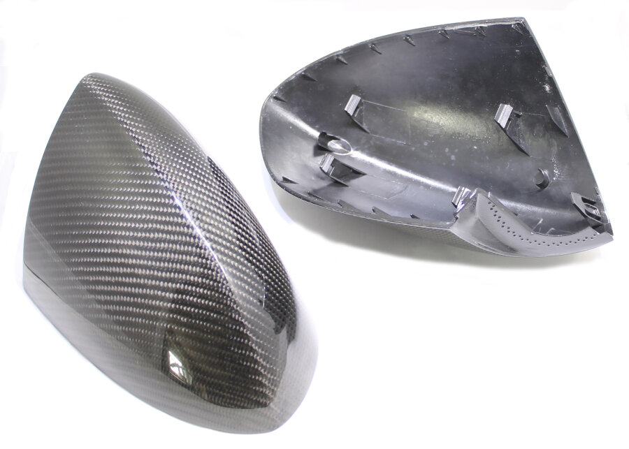 Cstar Spiegelkappen Carbon 1x1 ABS NO COVER passend für BMW E90 E92 E93 M3 E82 1M