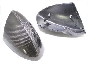 Cstar Spiegelkappen Carbon 1x1 ABS NO COVER passend für BMW E90 E92 E93 M3 E82 1M