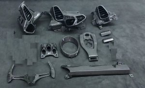 Kauf Ferrari 458 Italia Italy Spider Dry Carbon Innenraum Interieur Lüftung etc.