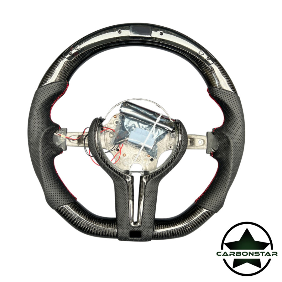 Cstar Carbon Performance Sportlenkrad Rot passend...
