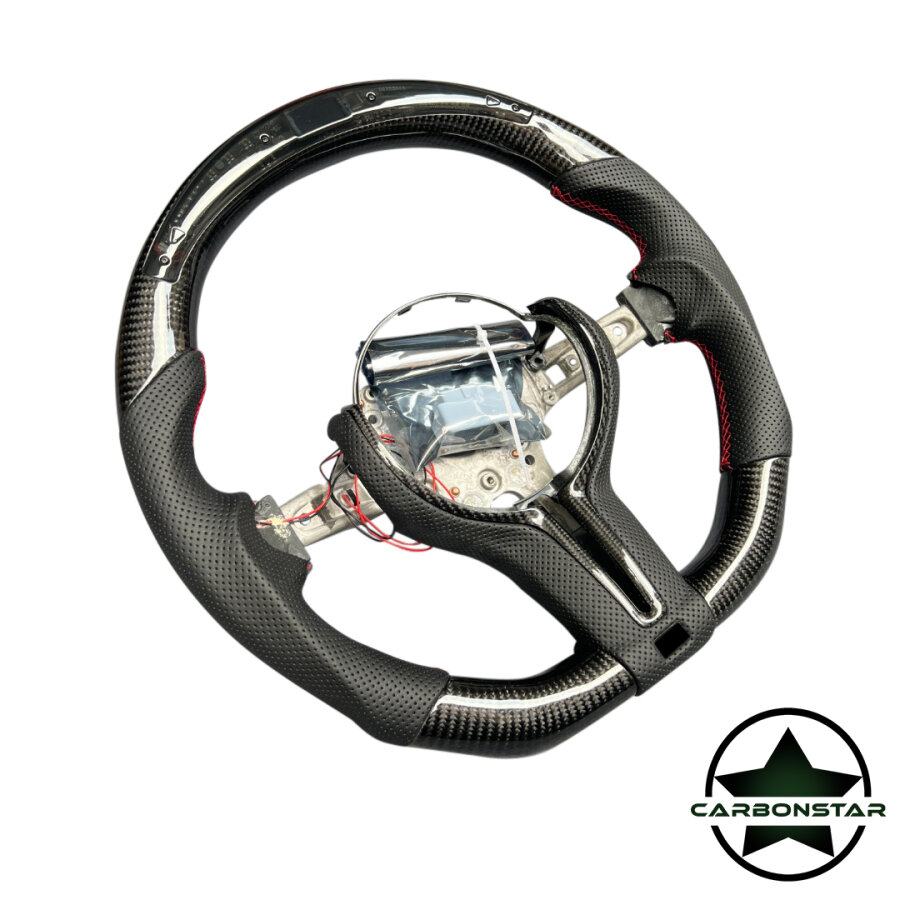 Cstar Carbon Performance Sportlenkrad Rot passend...