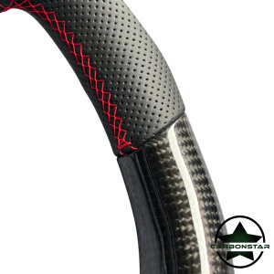 Cstar Carbon Performance Sportlenkrad Rot passend für BMW M2 F87 M3 F80 M4 F82 F83 F20 F21 F22 F23 F45 F46 F30 F31 F34 F35 F32 F33 F36 F48 Competition