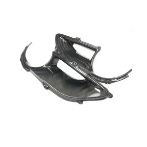 Ferrari 488 GTB Spider Dry Carbon Luftauslässe Hinten Lampenrahmen Set
