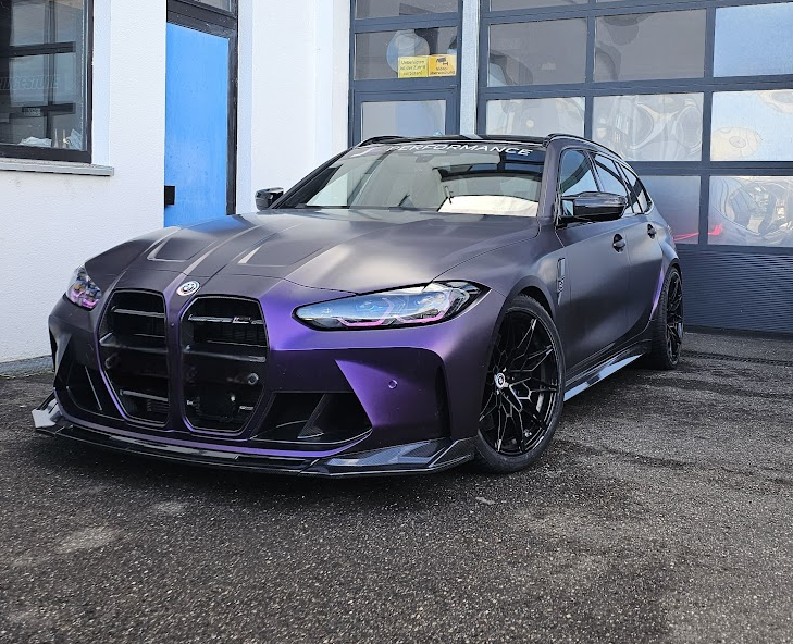Cstar Voll Carbon Frontlippe Vorsteiner 3tlg. passend für BMW G80 G81 M3 G82 G83 M4