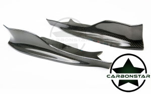 Cstar Carbon Gfk Heckdiffusor + seitliche Wings Stoßstange Hinten passend für BMW E82 1M