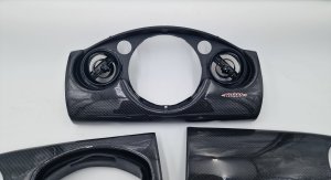 Mini Cooper Works R50 Carbon Interieur Leisten mit 2x2 Carbon beschichtet