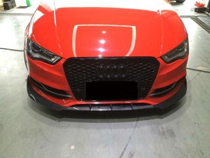 Cstar Carbon Gfk Frontlippe für Audi A3 8V S3 SLine Limo 13-16
