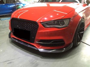 Cstar Carbon Gfk Frontlippe für Audi A3 8V S3 SLine Limo 13-16