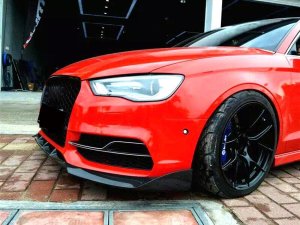 Cstar Carbon Gfk Frontlippe für Audi A3 8V S3 SLine Limo 13-16