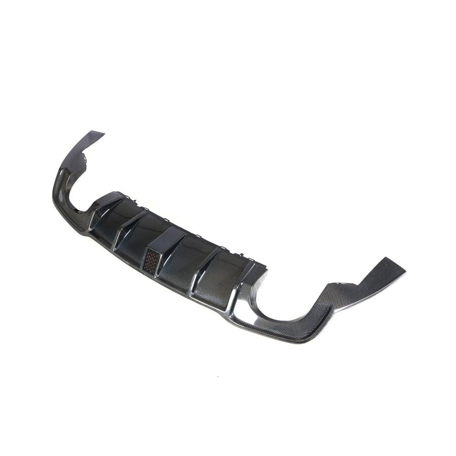 Cstar Carbon Gfk Heckdiffusor Diffusor 2 + 4 Rohr  für Audi A3 8V Limo RS3 17-19 Facelift