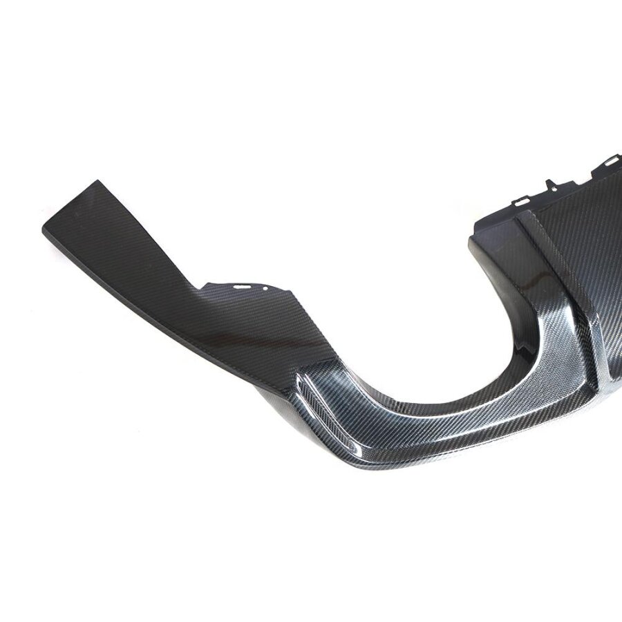 Cstar Carbon Gfk Heckdiffusor Diffusor 2 + 4 Rohr  für Audi A3 8V Limo RS3 17-19 Facelift