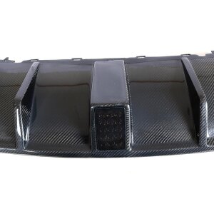 Cstar Carbon Gfk Heckdiffusor Diffusor 2 + 4 Rohr  für Audi A3 8V Limo RS3 17-19 Facelift