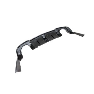 Cstar Carbon Gfk Heckdiffusor Diffusor 2 + 4 Rohr  für Audi A3 8V Limo RS3 17-19 Facelift