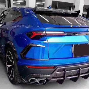Cstar Voll Carbon Canards Abdeckungen Stoßstange hinten Lamborghini Urus  2018-2022
