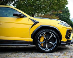 Cstar Voll Carbon Kotflügel Abdeckung Vorne für Lamborghini Urus