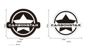 Carbonstar Logo Duftbaum Honigmelone