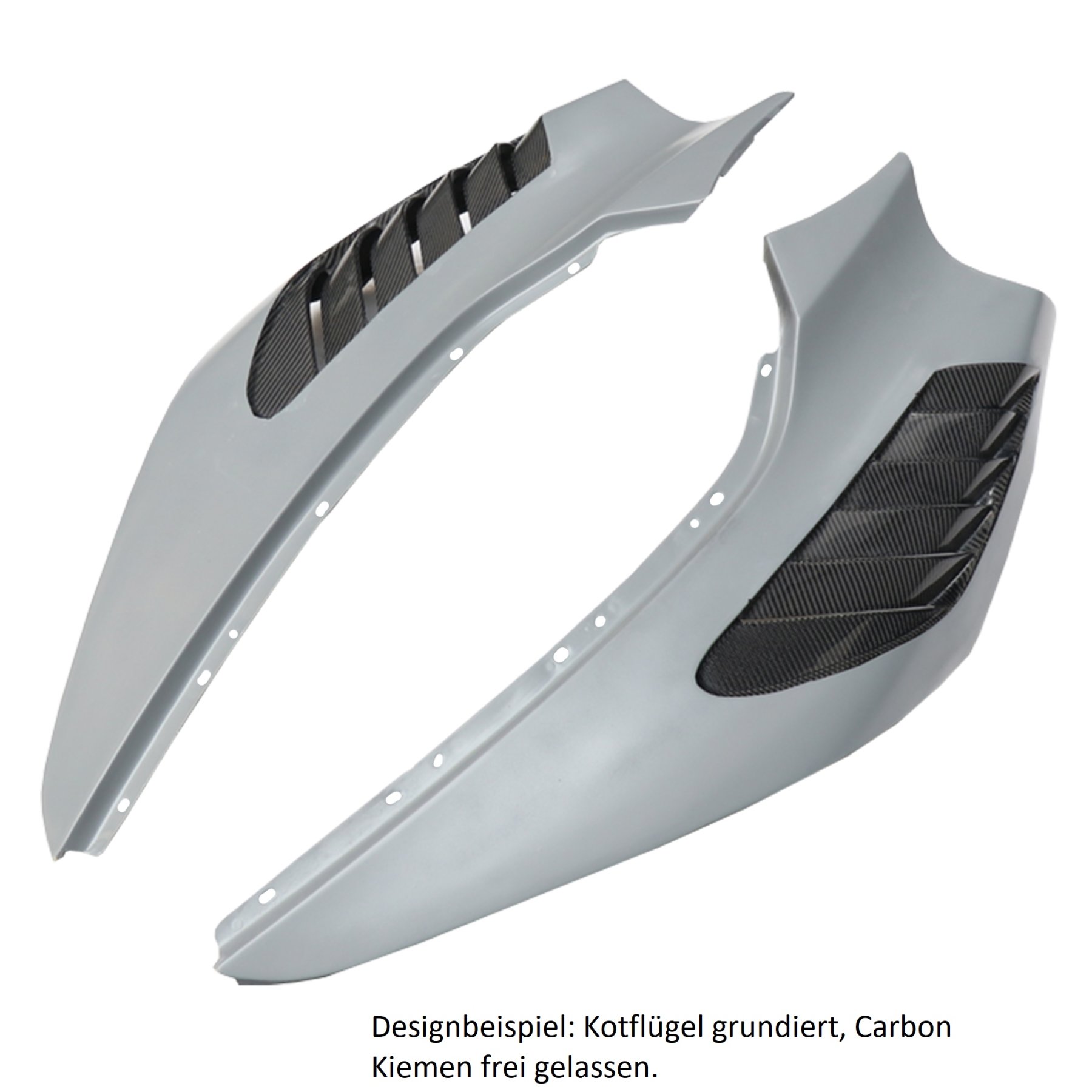 Carbon Star Kotflügel V Design für McLaren 720s Coupe 765LT NEUE
