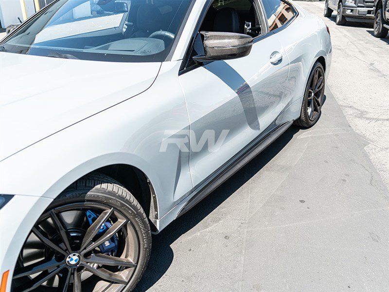 Cstar Carbon Gfk Seitenschweller Performance V2 passend für BMW G22 G23 M Paket