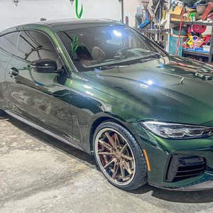 Cstar Carbon Gfk Seitenschweller Performance V2 passend für BMW G22 G23 M Paket