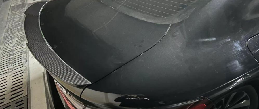 Cstar Voll Carbon Heckspoiler 3D passend für BMW G22...