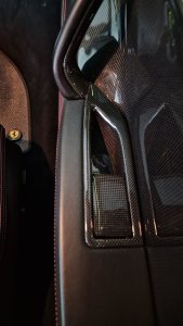 Cstar Ferrari 458 Italia / Spider - Carbon Türgriff Beifahrerseite Beschichtung