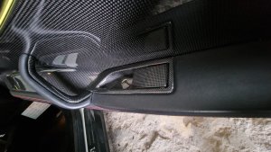 Cstar Ferrari 458 Italia / Spider - Carbon Türgriff Beifahrerseite Beschichtung