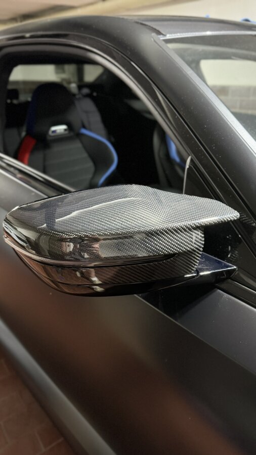 Cstar Carbon ABS Spiegelkappen passend für BMW G80 G81 M3 G82 G83 M4 G87 M2