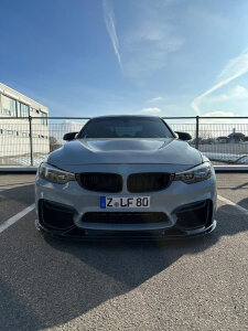 Cstar Forged Carbon Gfk Frontlippe RZA 3tlg. passend für BMW F82 F83 M4 M3 F80