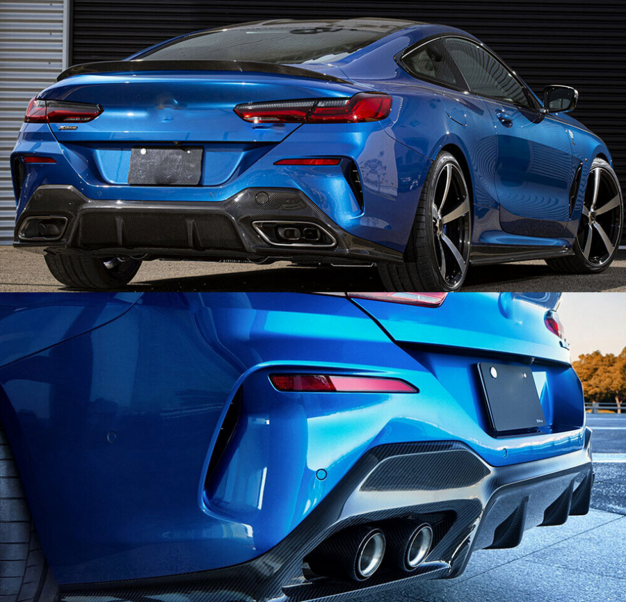 Cstar Voll Carbon Heckdiffusor 3D passend für BMW...