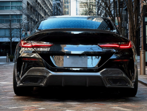 Cstar Carbon Gfk Heckdiffusor 3D passend für BMW 8er G16 840i M Paket