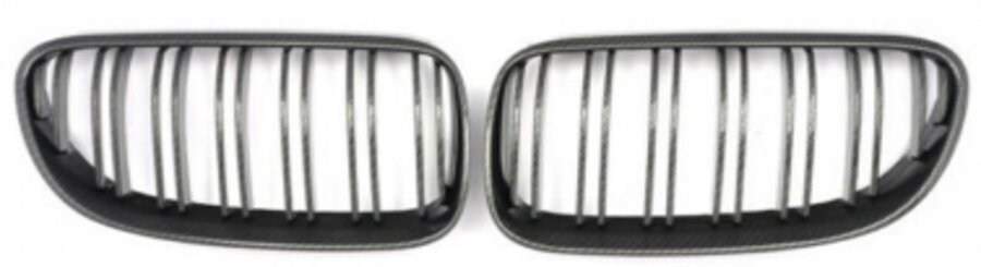 Cstar Carbon ABS Nieren Grill Doppelsteg passend für BMW E92 E93 LCI Facelift
