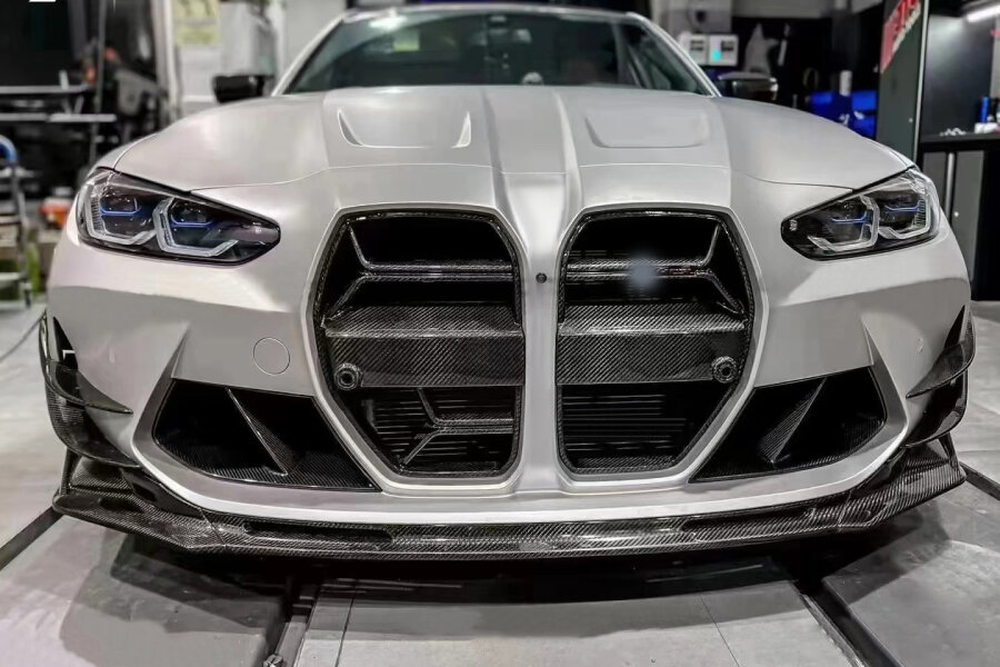 Cstar Voll Carbon Nieren Ersatz V1 mit ACC passend für BMW G80 G81 M3 G82 G83 M4 auch CSL Nein, Ohne.