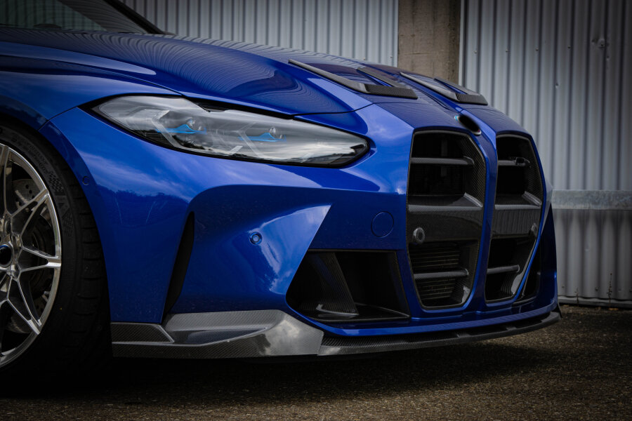 Cstar Voll Carbon Nieren Ersatz ST ohne ACC passend für BMW G80 G81 M3 G82 G83 M4 +CSL Nein, ohne Gitter.