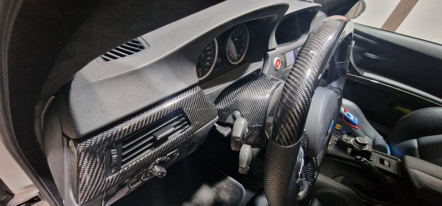 Lenkradkolumne Abedckung Lenkrad für E90 E9 E92 E93 auch M3