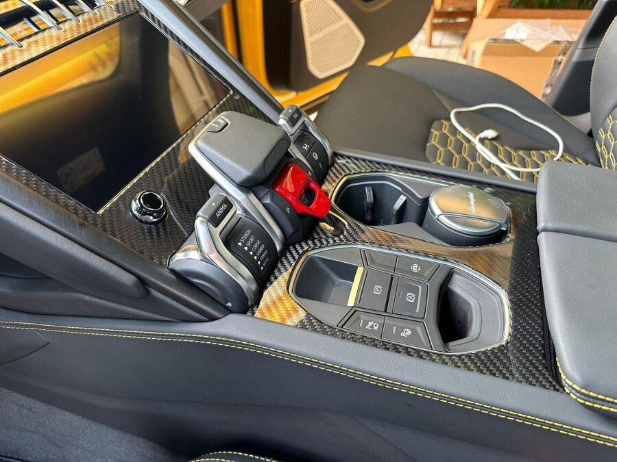Cstar Carbon Interieurleisten Innenraumleisten Leisten Cover 14tlg. Komplettpaket  für Lamborghini Urus 2018-2022