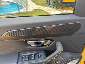 Cstar Carbon Interieurleisten Innenraumleisten Leisten Cover 14tlg. Komplettpaket  für Lamborghini Urus 2018-2022