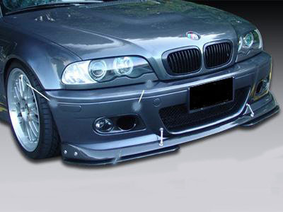 Cstar Carbon Gfk Splitter Flaps Unterh. Stoßstange passend  für BMW E46 M3 + CSL
